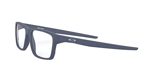 Image of Oakley mens Ox8164 Port Bow Rectangular Prescription Eyewear Frames