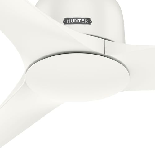 Ventilateur de plafond réversible été hiver Hunter 52692 blanc avec télécommande - 7
