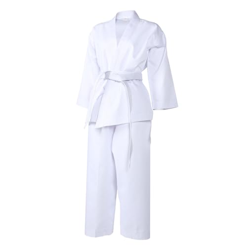 ORFOFE Uniforme de Karate para Adultos Traje Profesional Entrenamiento Deportes Ropa Deportiva y Cómoda para Competición y Práctica