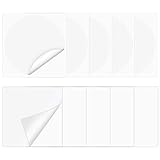 Tikplus Selbstklebende Reparaturflicken, 10 Stück Luftmatratze Reparaturset Wasserdicht Transparent, Reparatur Patch Tape Folie Set für Zelt Schlauchboot Schwimmring (7 X 7 cm, 6 cm)