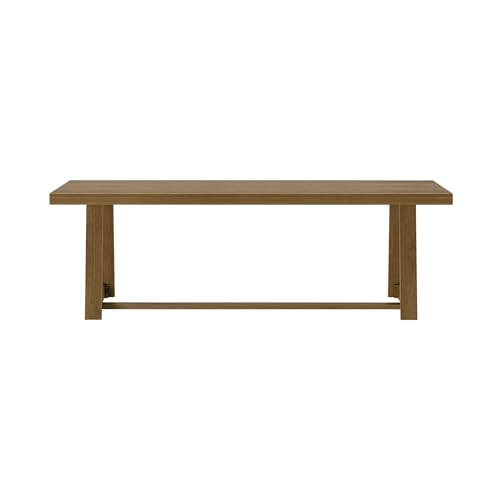 Classic-Rectangular-Dining-Room-Table-94in-2380mm-Pecan-Wirebrush Classic Rectangular Dining Room Table 94in 2380mm Pecan Wirebrush