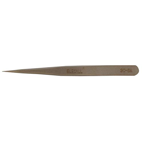 Buy ELECALL Electronics Tweezers Set Forceps Stainless Steel Alicate