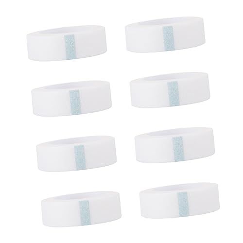 FRCOLOR Lash Adhesive Tape Kit 8pcs Lash Isolation Patches White for Eyelash Extensions for Salons Diy