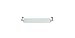 Deltana BBN2015/20 20" Glass Shampoo Shelf with Zinc Mounts from the Nobe Series, Satin Nickel