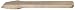 Ampco Safety Tools C-6 Chisel with Diamond Point, Non-Sparking, Non-Magnetic, Corrosion Resistant, 1/2