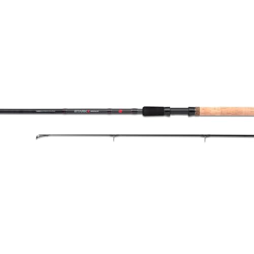 Nytro Stark X Specialist 12ft 2lb-2.5lb | Coarse Fishing Rod for Specimen Barbel and Chub | Lightweight and Powerful | Carbon Fibre | Anodized Minima-Style Guides | Cork Handle | Code 20200130