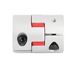 Walfront Flexible Spinnenwellenkupplung, Backenkupplung aus Aluminiumlegierung, Außendurchmesser 30 Mm, L40 Mm, 10 Bis 14, für Servomotor, Schrittmotor, Encoder, Schraubenantrieb mit