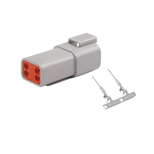 Connecteur de câble automobile étanche DT 4P 4 broches DT06-4S DT04-4P 22-16 AWG 10Sets