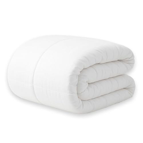 Donegal Collections Edredón Nórdico Cama 80/90-150x220 cm - Edredón Invierno 350 gr/m² - Relleno Nórdico Cama 80/90-4 Estaciones Fibra Tacto Plumón Acolchado - Fabricado en España
