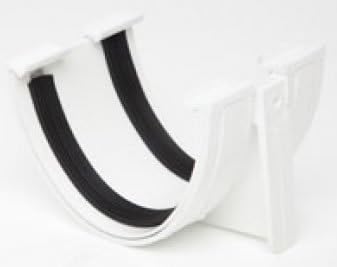 Polypipe Polyflow Deep Capacity [White] Gutter Union RD502 for 117mmx ...
