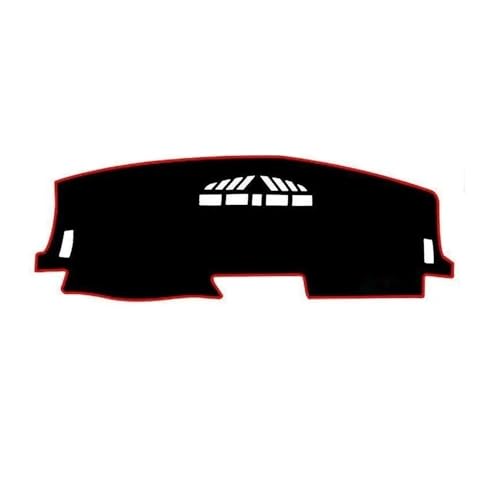 Tapis anti-dérapants dashmat tableau bord Audi A4 2002-2008 rouge