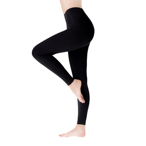 Leggings con control de abdomen para mujer que buscan sujeción elástica