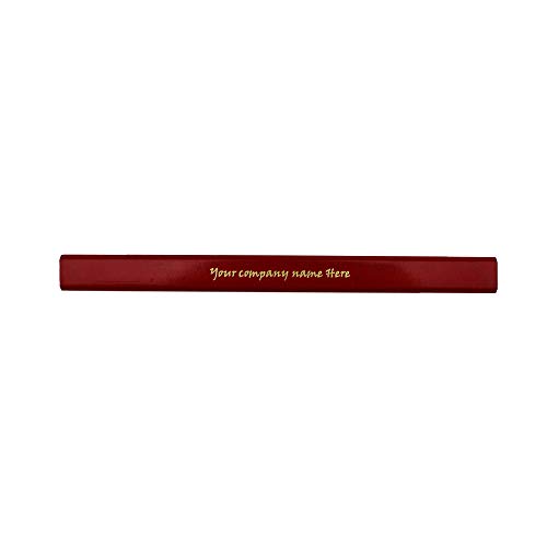 Lápices carpintero EZPENCILS & GIFTS pack 10 rojo miniatura 3