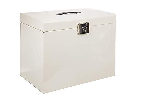 Pierre Henry File Box Silver Metal 36.5 X 22 X 28.5 Cm | Viking Direct UK - View #5