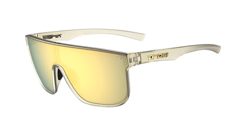 Tifosi Optics Sanctum XL Sunglasses (Satin Citrus (Smoke Yellow Mirror))