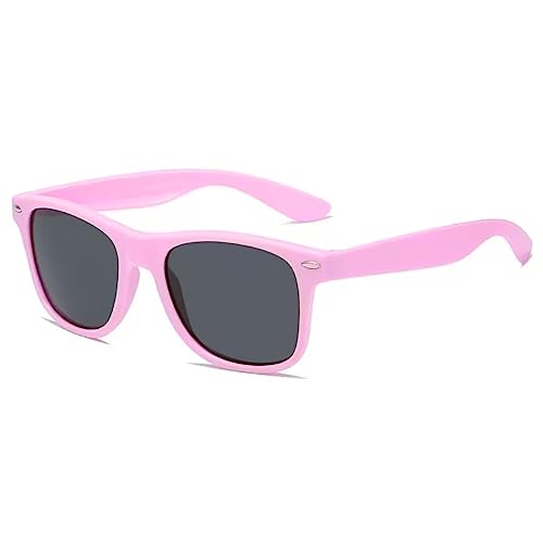 DRERIO Kinder-Sonnenbrille polarisierte Sonnenbrille für Kleinkinder Rosa...