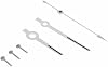 Ewatchparts Manecilla Daytona Compatible con Rolex 4030-4135 16520 16523 16528 116509 116519 Plateada 2