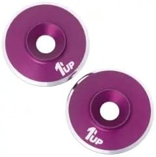 1Up Racing 7075 Lowpro Wing Washers - M3-2pcs - Purple Shine 1UP820321