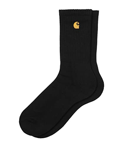 Carhartt Chase Socks I029421 Black CALZINO Spugna