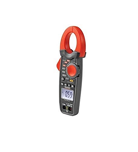 Multimètre TRMS RIDGID 37428 et pince ampèremétrique automatique pour diagnostic électrique
