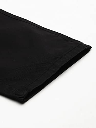Image of Diverse Men's Slim Fit Overdyed Cotton Cargo