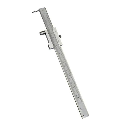 Calibrador vernier de marcado 0-200mm con escala de alta precisión y aguja de trazado de acero
