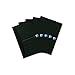 Produktbild Oxford gebundenes Buch A4 blanko 192 Seiten, smart black/schwarz, 5 Stück