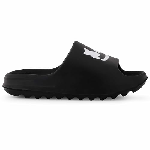 Image of TieFit Ultra Soft Breathable Upper Daily Use Sport Slide For Boy's White (UK 2-5)