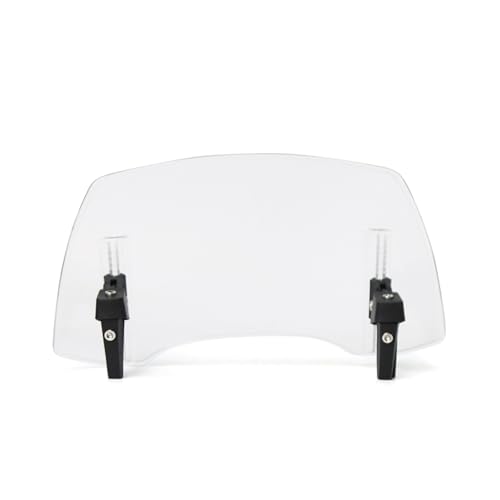 Déflecteur vent moto réglable contre les turbulences sur Suzuki VStrom 650