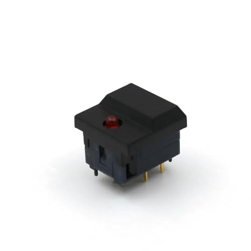 Botón cuadrado PB86-B1 ideal para reparar mesas de mezcla y paneles de control 4