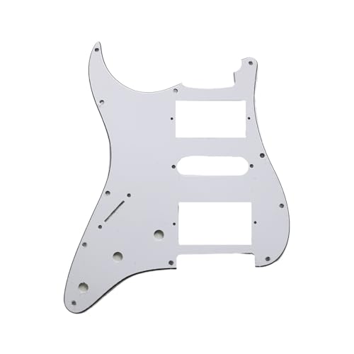 Plaque épaissie HSHSQ pour garde de guitare gaucher ST protection 3/4