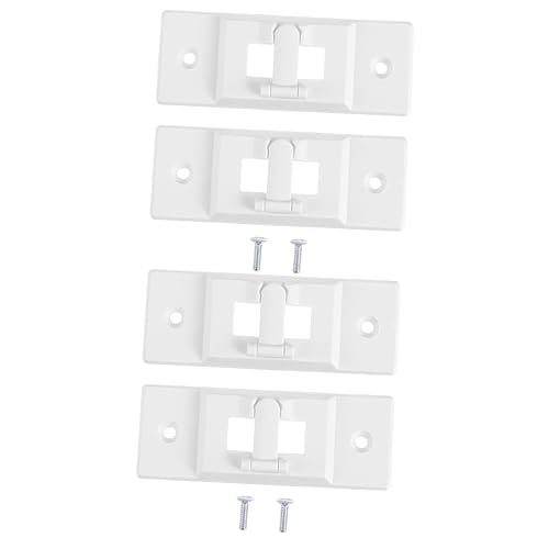 Couvercles de plastique pour interrupteurs muraux DOITOOL lot de 4