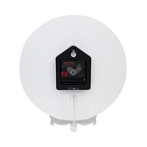 Zoeo Large Wall Clocks, Owl Cyan Mandala Indian Feather Tribal Battery Operated Non Ticking 10 Inch Clock Silent Art Bedroom Kitchen Clock Atomic Analog Clocks Home Decor #TOP5