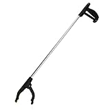FÁCIL DE USAR: ¡El agarre con una longitud de 76 cm es adecuado para diestros y zurdos, y tiene un mango ergonómico para facilitar el movimiento con una sola mano!
