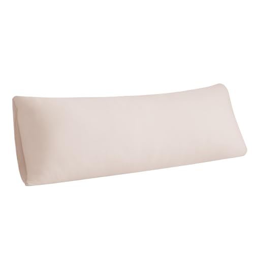 N&Y HOME Stretchy Body Pillow Case Cover, Pink, 20"x54"