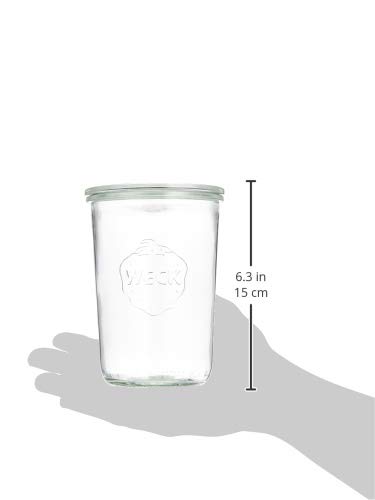Amazon｜WECK ガラス保存容器 モールドシェイプ 750ml WE-743｜保存