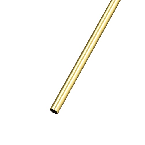 METALLIXITY Latón Tubo (13mm OD x 0,5mm Pared T x 200mm L), Recta Tubería - para Hogar Muebles, Maquinaria, Bricolaje Artesanía