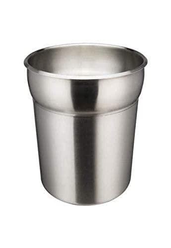 Winco INSN-11, 11 Qt Stainless Steel Round Inset