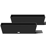 Veradek Brooklyn Planter - 2 Pack (36 inches, Black)