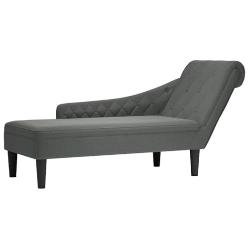 【Bellissimo design trapuntato con bottoni:】 questa chaise longue è dettagliata con trapuntatura a bottoni, che aggiunge un fascino elegante al tuo arredamento interno.