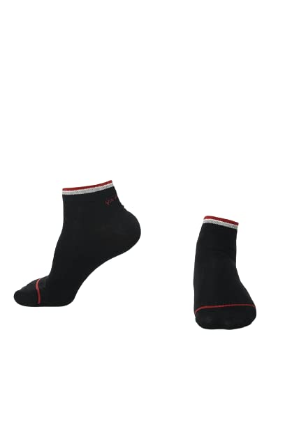 Van Heusen Men Anti Bacterial Low Ankle Socks – Super Soft_91003_Assorted_OS