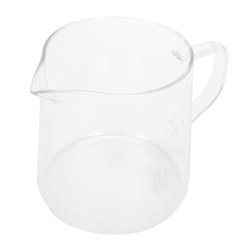 Jarra de vidrio para café y té con tapa cafetera de borosilicato 300ml 8