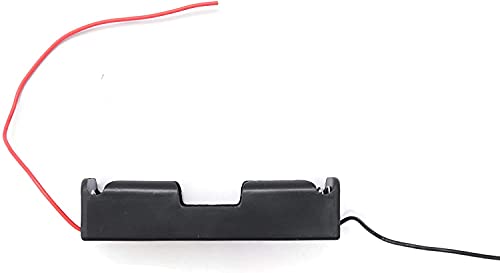 Image of 18650 Single Battery Holder with Wire Leads for Lithium Battery Pack of (5)