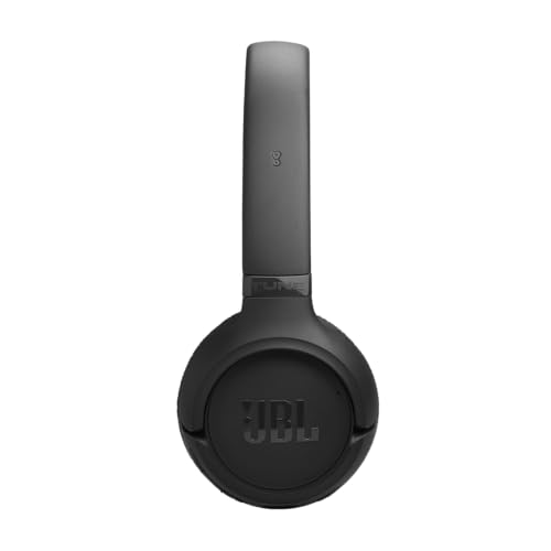 JBL Tune 530 BT Wireless On-Ear Kopfhörermit JBL Pure Bass Sound, Bis zu 76 Stunden Musikwiedergabe, Bluetooth 6.0, leichtem, faltbarem Design, Google Fast Pair, Microsoft Swift Pair,Schwarz 6