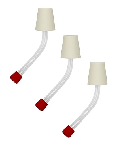 Creative Hobbies Hummingbird Feeder Tubes with Red Tip - for