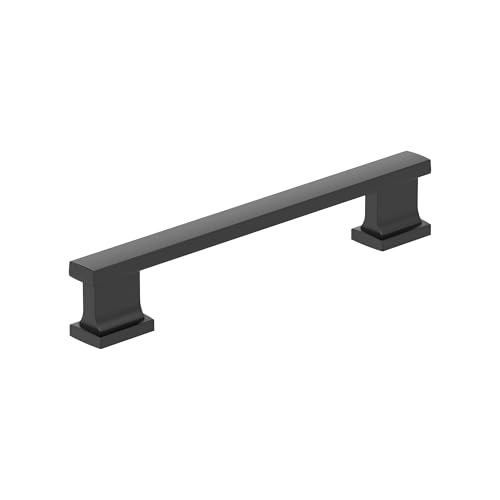 Image of Amerock 25 Pack 5-1 /16 inch Triomphe Matte Black Drawer Pull