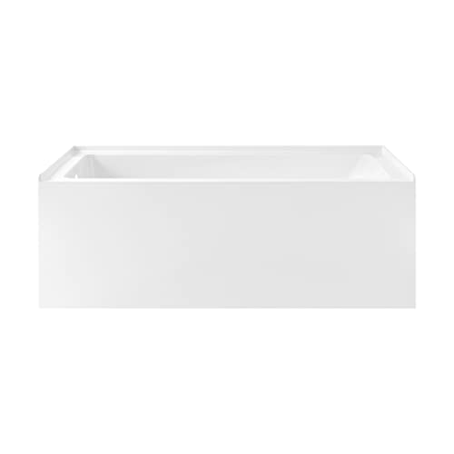Voltaire 60' x 32' Left-Hand Drain Alcove Bathtub with Apron