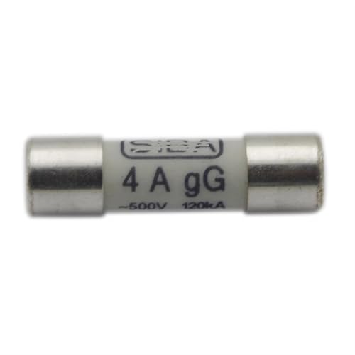 Image of YMUGUEGH Power Electronic Parts Ceramic Thermal Fuse 500V 4A 5006308.4 for Circuit Protection 10pcs