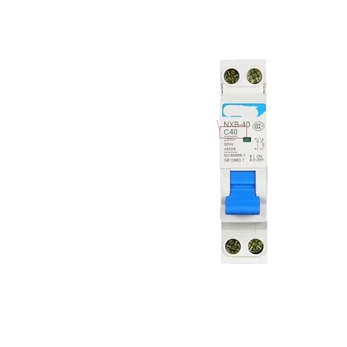 Disjoncteur domestique NXB-40 1P+N double entrée sortie coupe-circuit tableau électrique 16A
