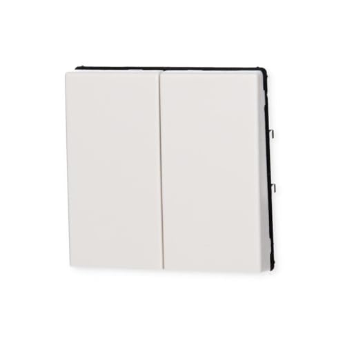 Bouton de commande 2 voies JUNG A1702WW pour double circuit - 2